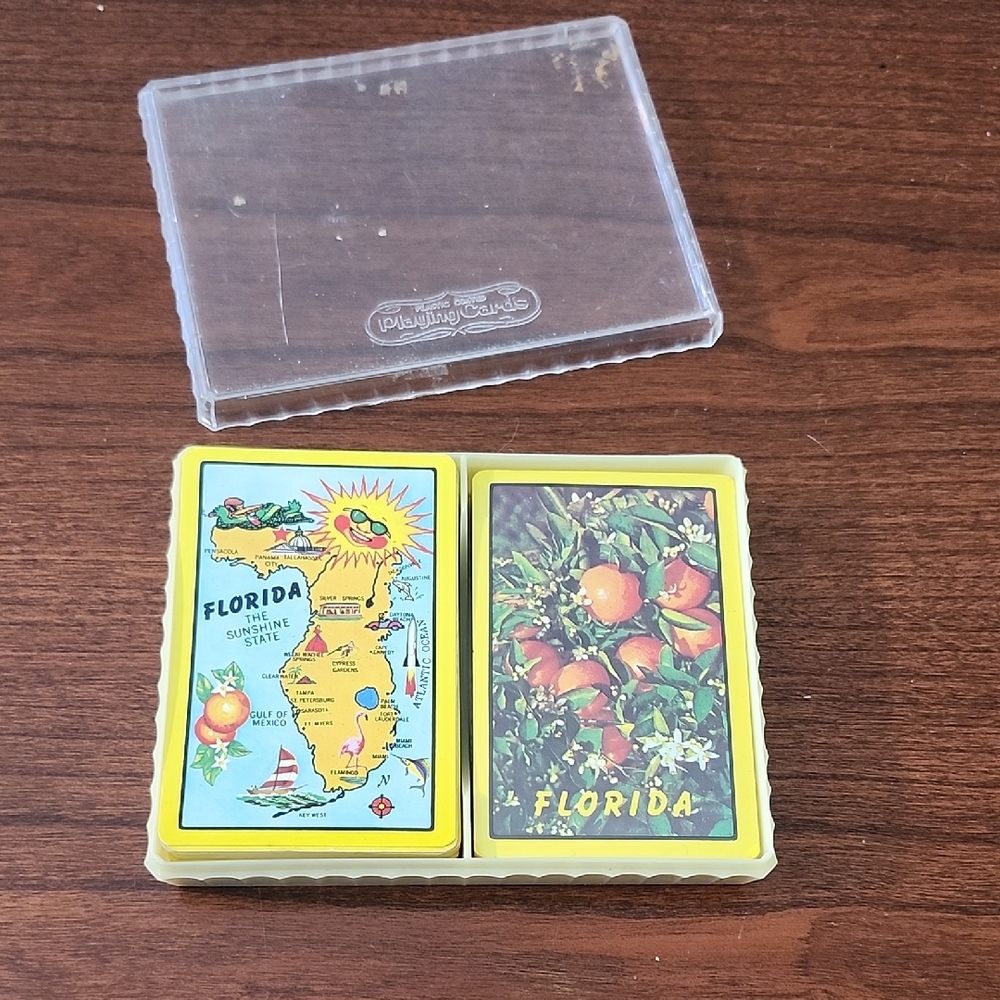 Florida Themed Playing Cards Set
